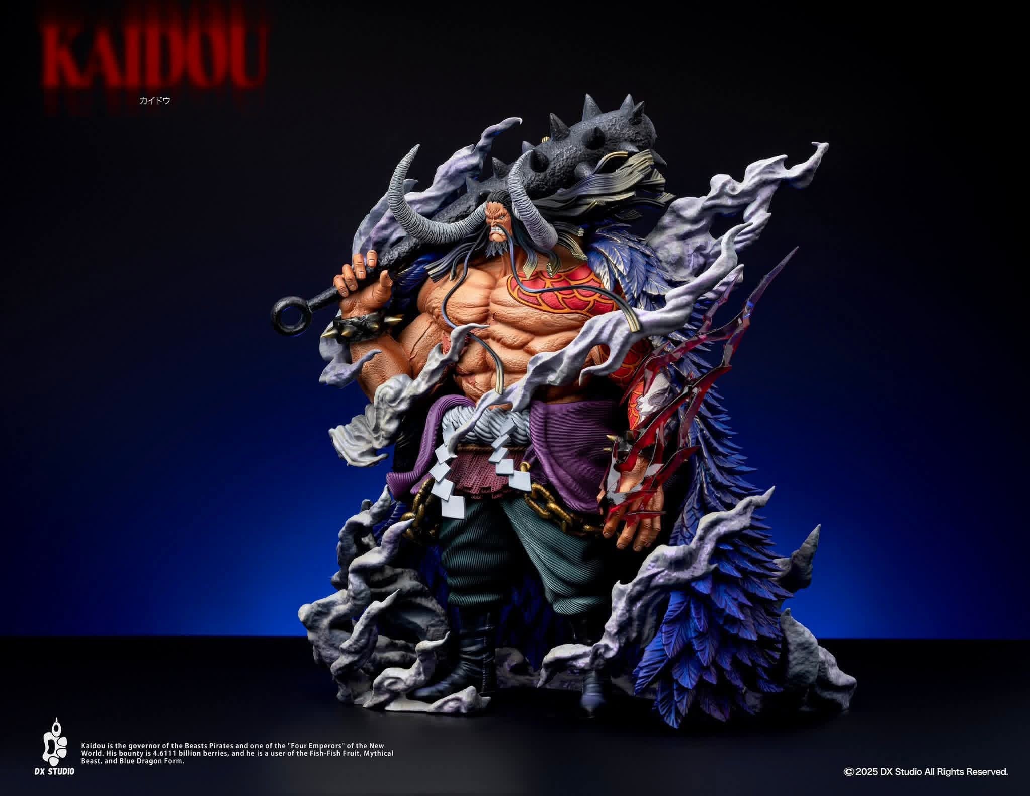 Kaido resin statue DX studio anime figure