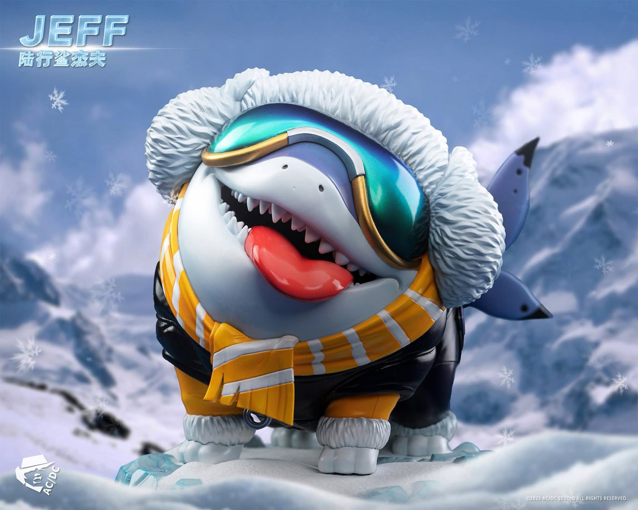 Jeff the Land SHARK resin statue ACDC Studio anime figure