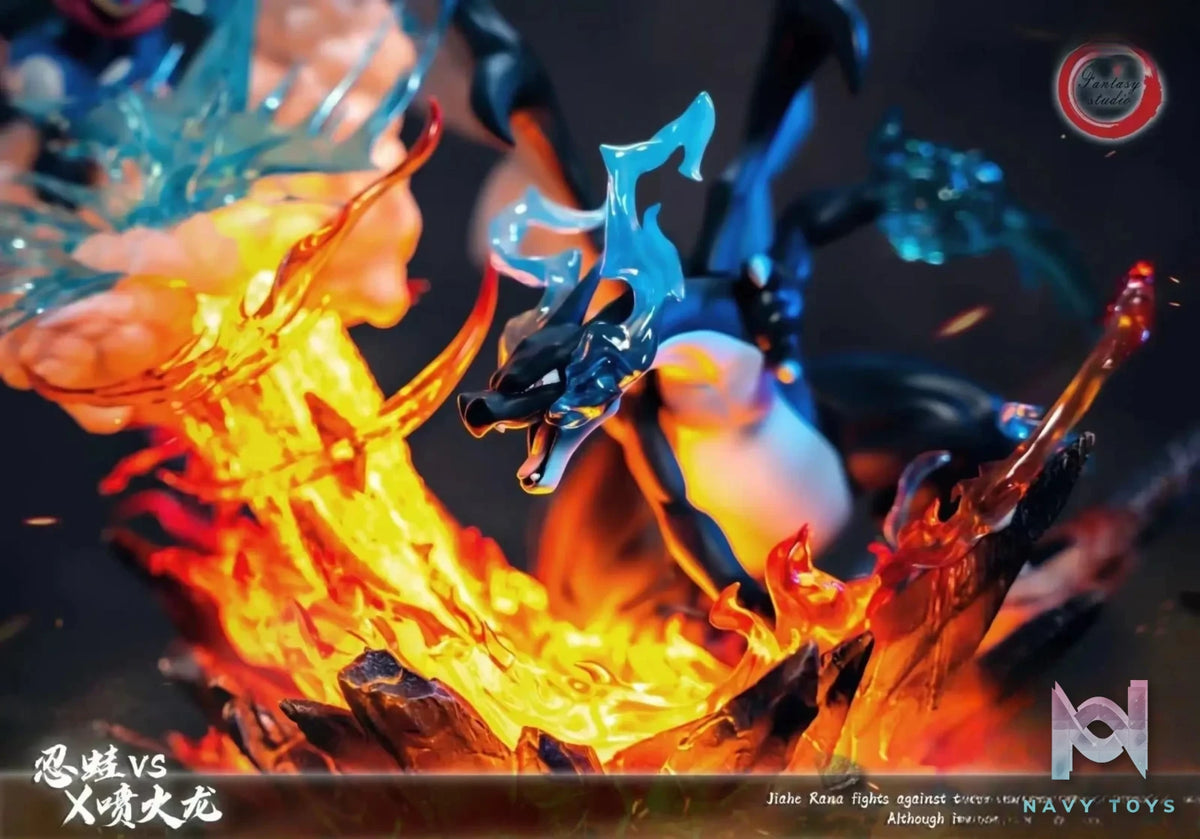 Fantasy Studio – Greninja VS Mega Charizard X