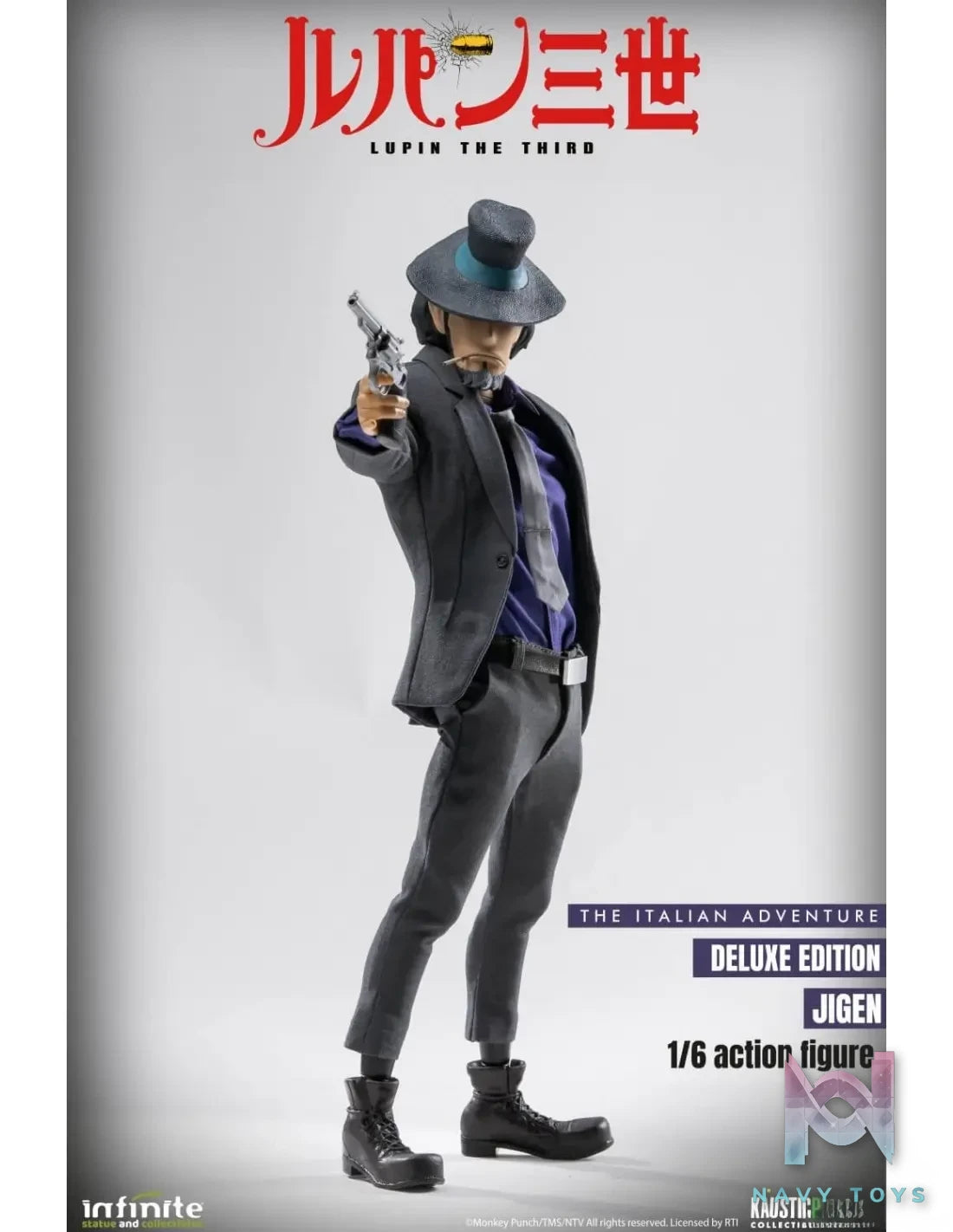 Infinite Statue – Lupin The 3rd The Italian Adventure 1/6 Action Figure Daisuke Jigen (Licensed)