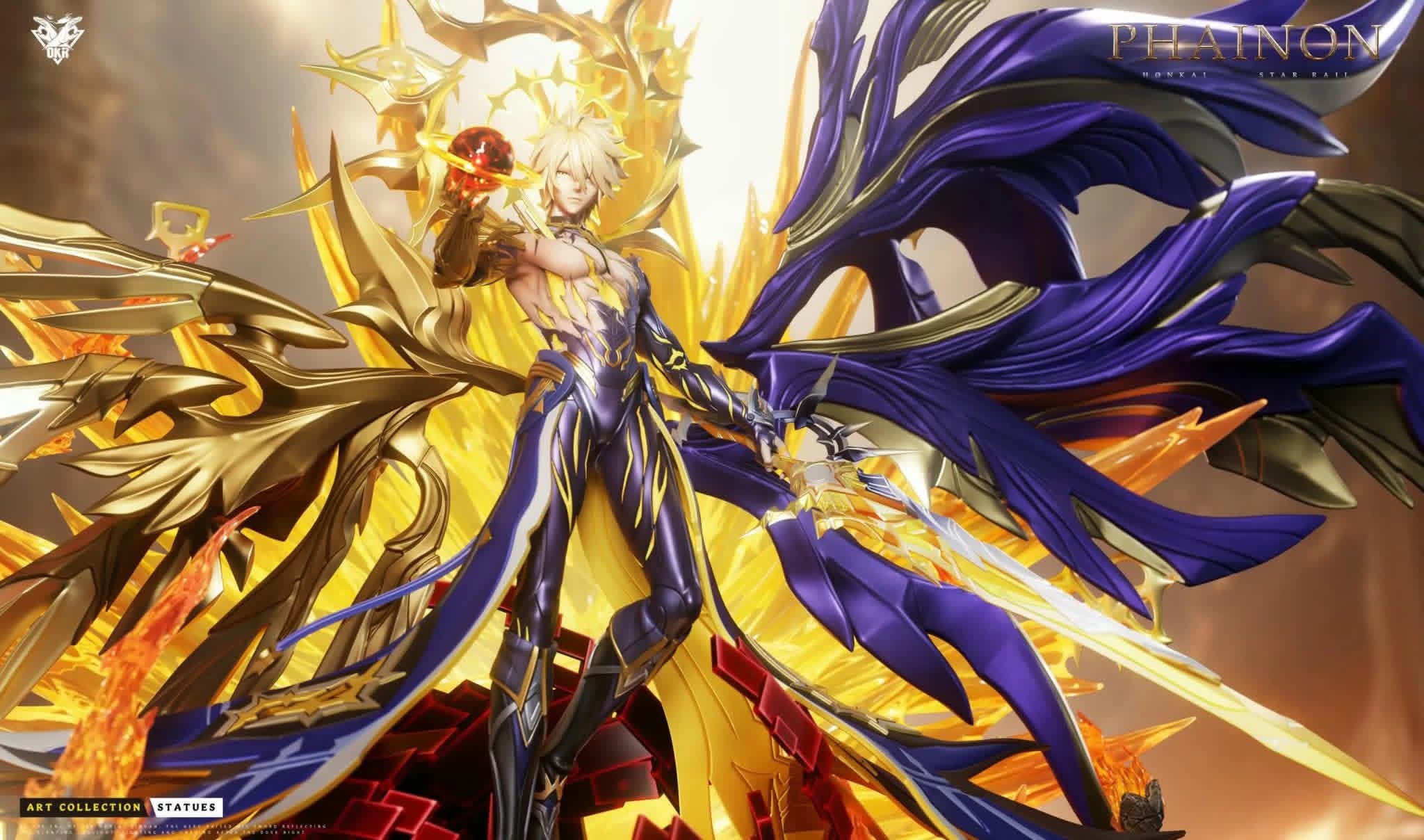 Phainon resin statue okr studio anime figure