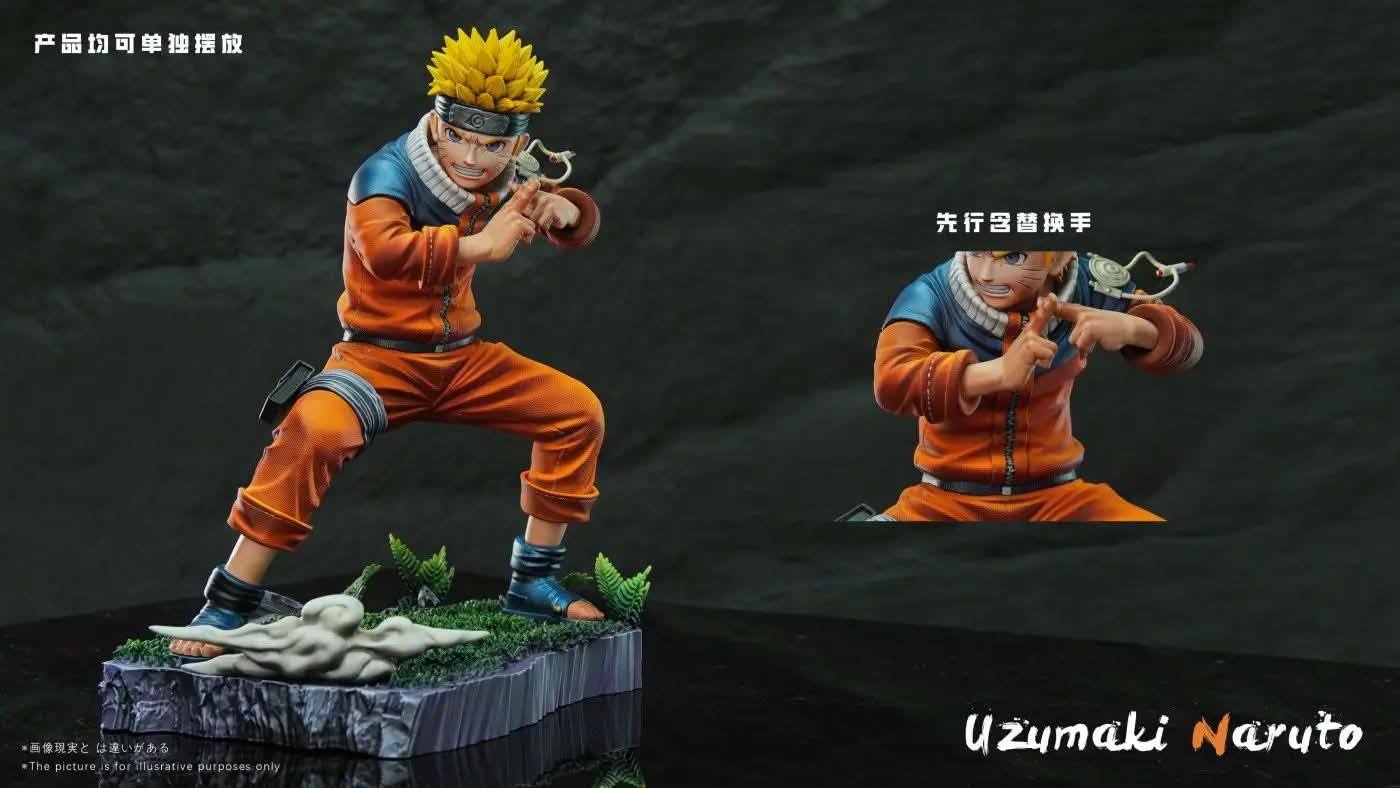 Uzumaki Naruto resin statue Get studio anime figure