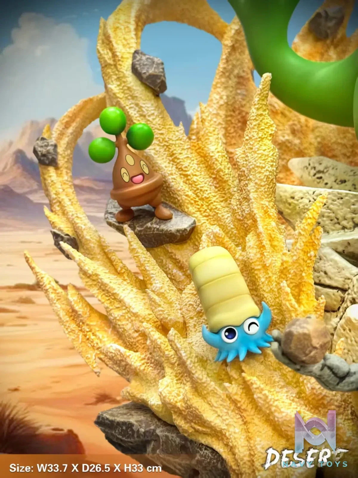 EGG Studio – Pokémon Tyranitar Desert Series Environment Pokémon Statue