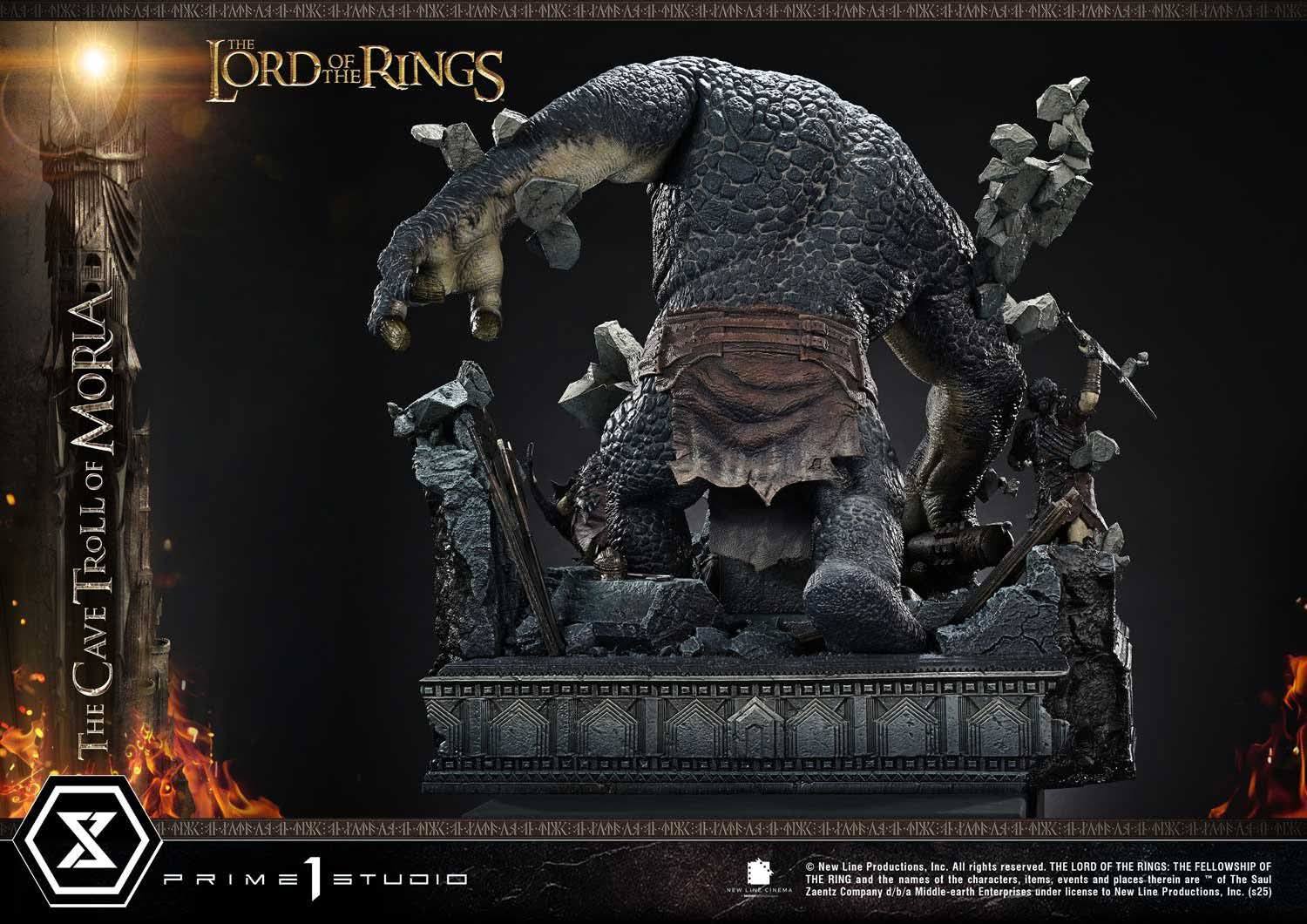 The Cave Troll of Moria resin statue Prime 1 Studio anime figure