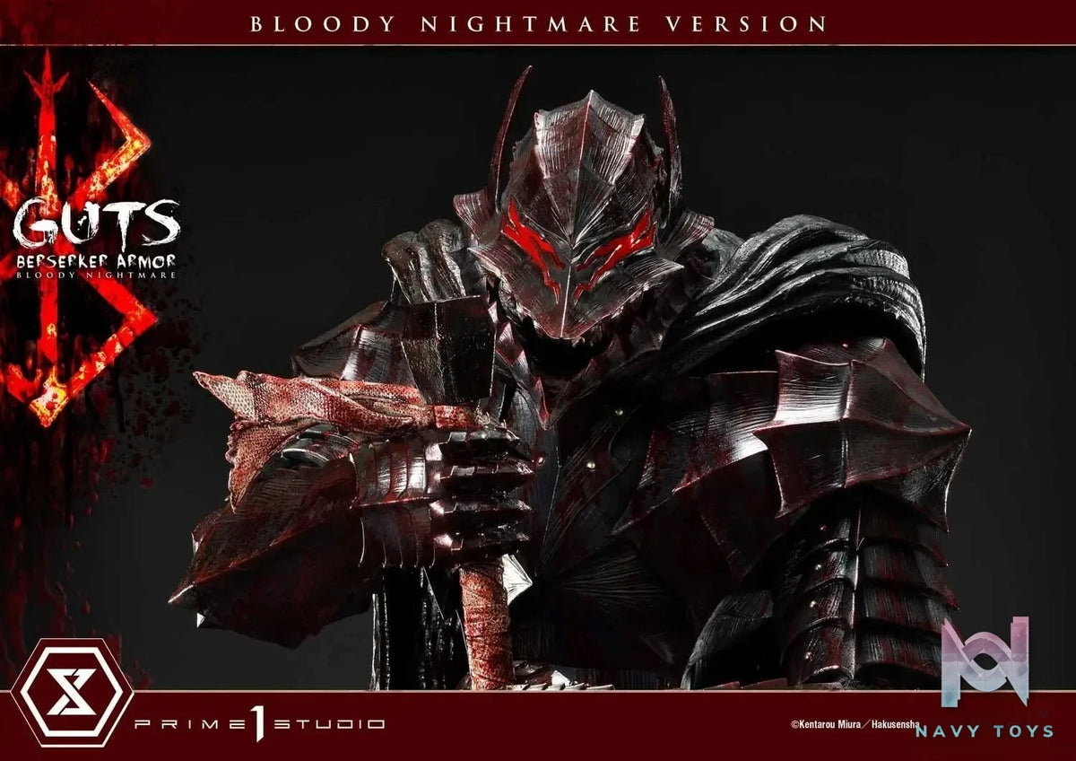 Ultimate Premium Masterline Berserk Guts Berserker Armor UPMBR-04 UPMBR-04EX UPMBR-04BN(Licensed) - Prime 1 Studio resin statue Navy Toys anime figure