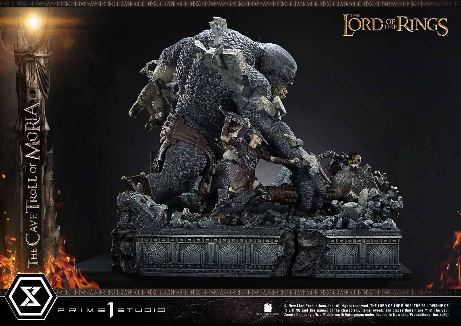 The Cave Troll of Moria resin statue Prime 1 Studio anime figure