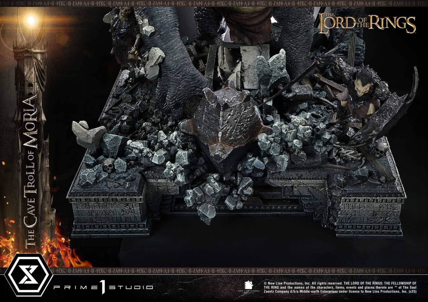 The Cave Troll of Moria resin statue Prime 1 Studio anime figure