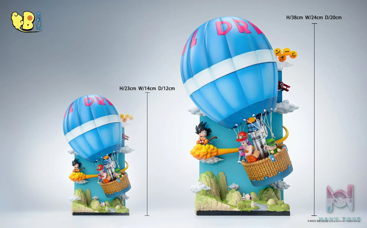 DB Studio – Dragon Ball Hot Air Balloon Son Goku & Oolong & Bulma