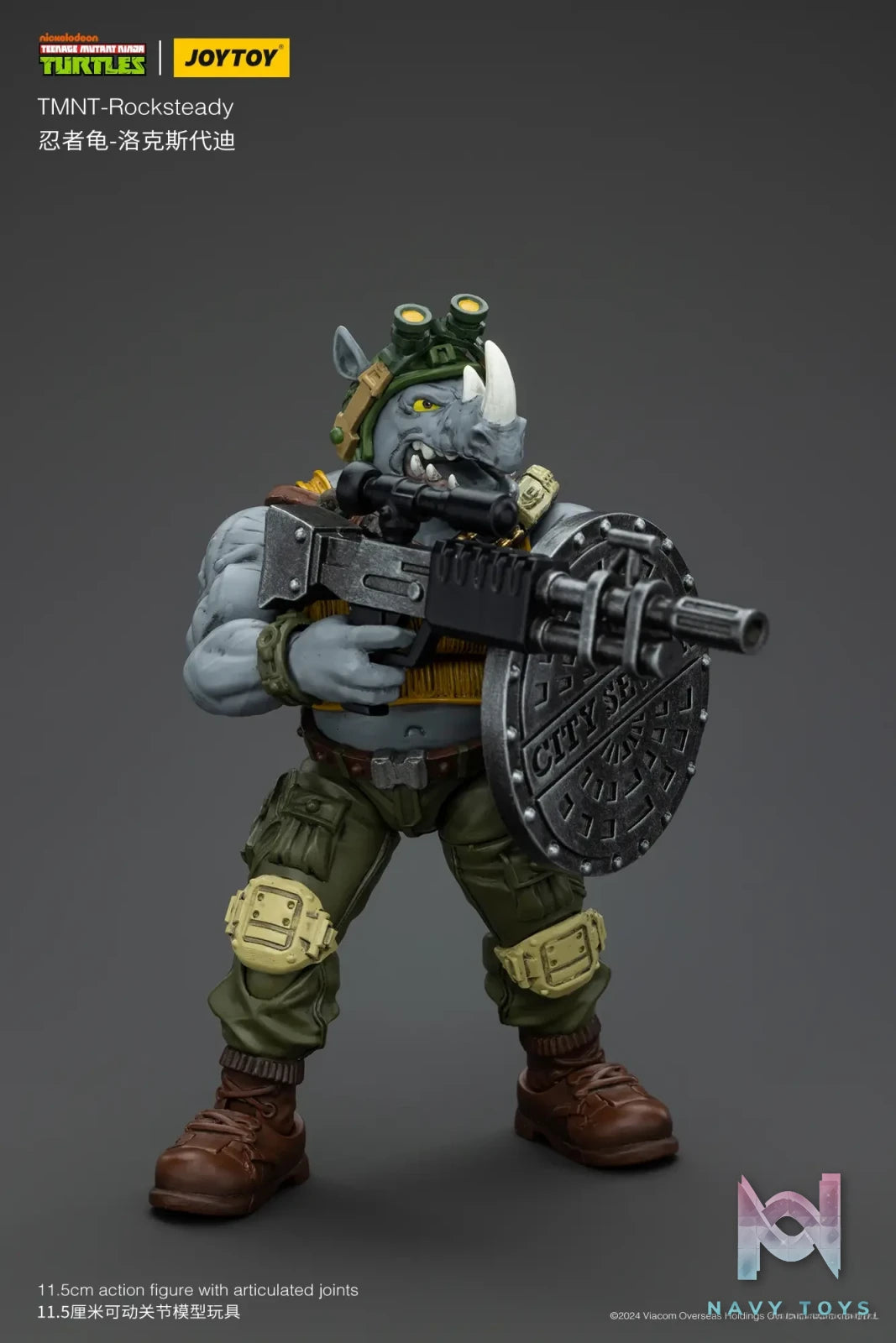 JOYTOY Studio – TMNT Beebop Rocksteady JT8476 JT8469 (Licensed)
