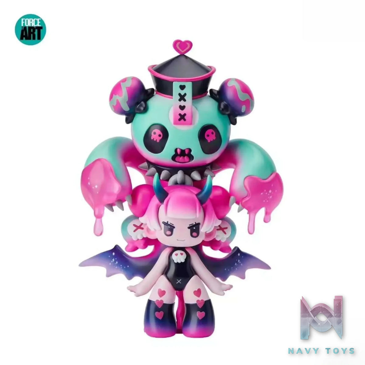 Force art Studio – Cherry Zombie & Zombie Panda