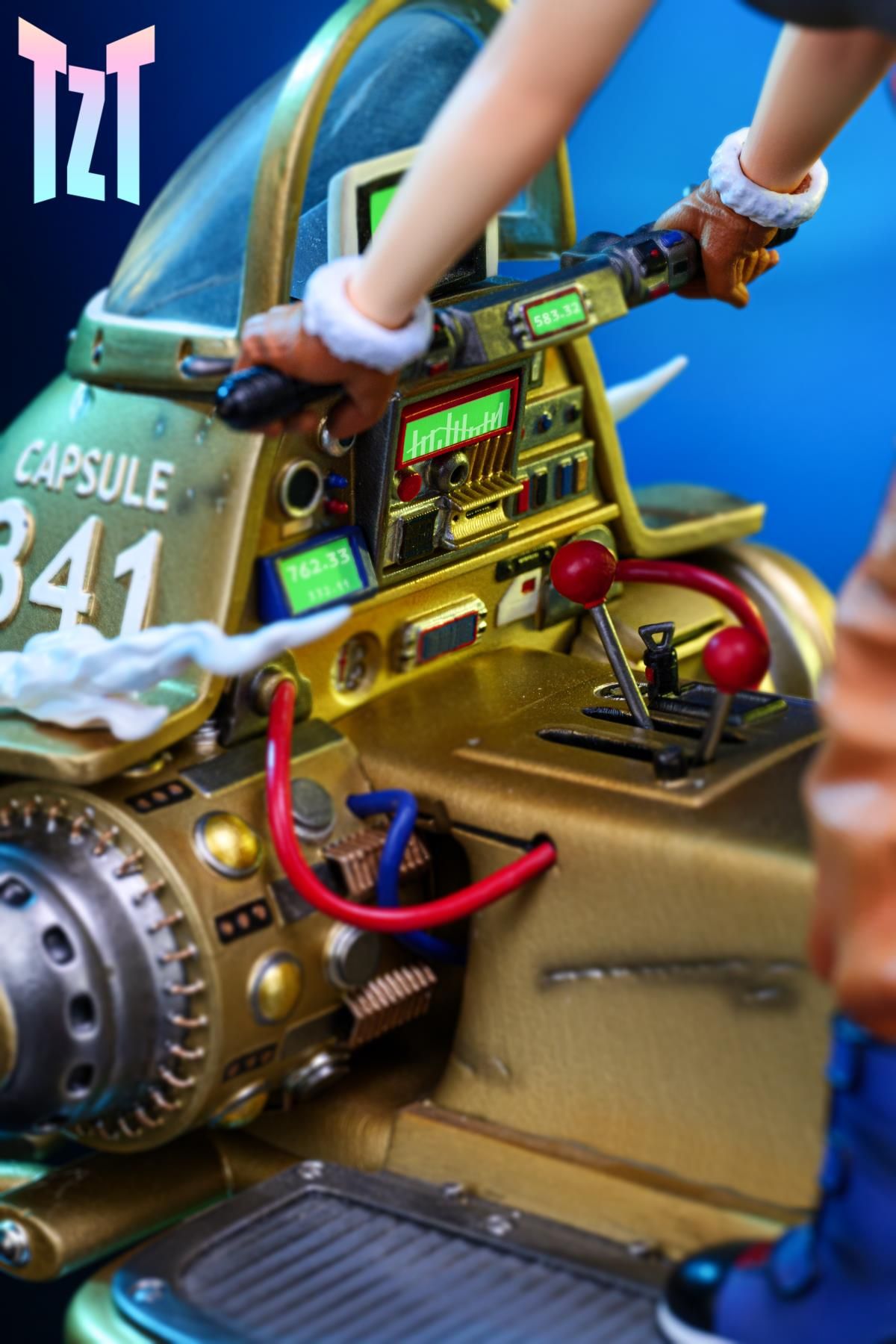 Bulma and kid Goku - Dragonball - TZT Studio resin statue TZT Studio anime figure