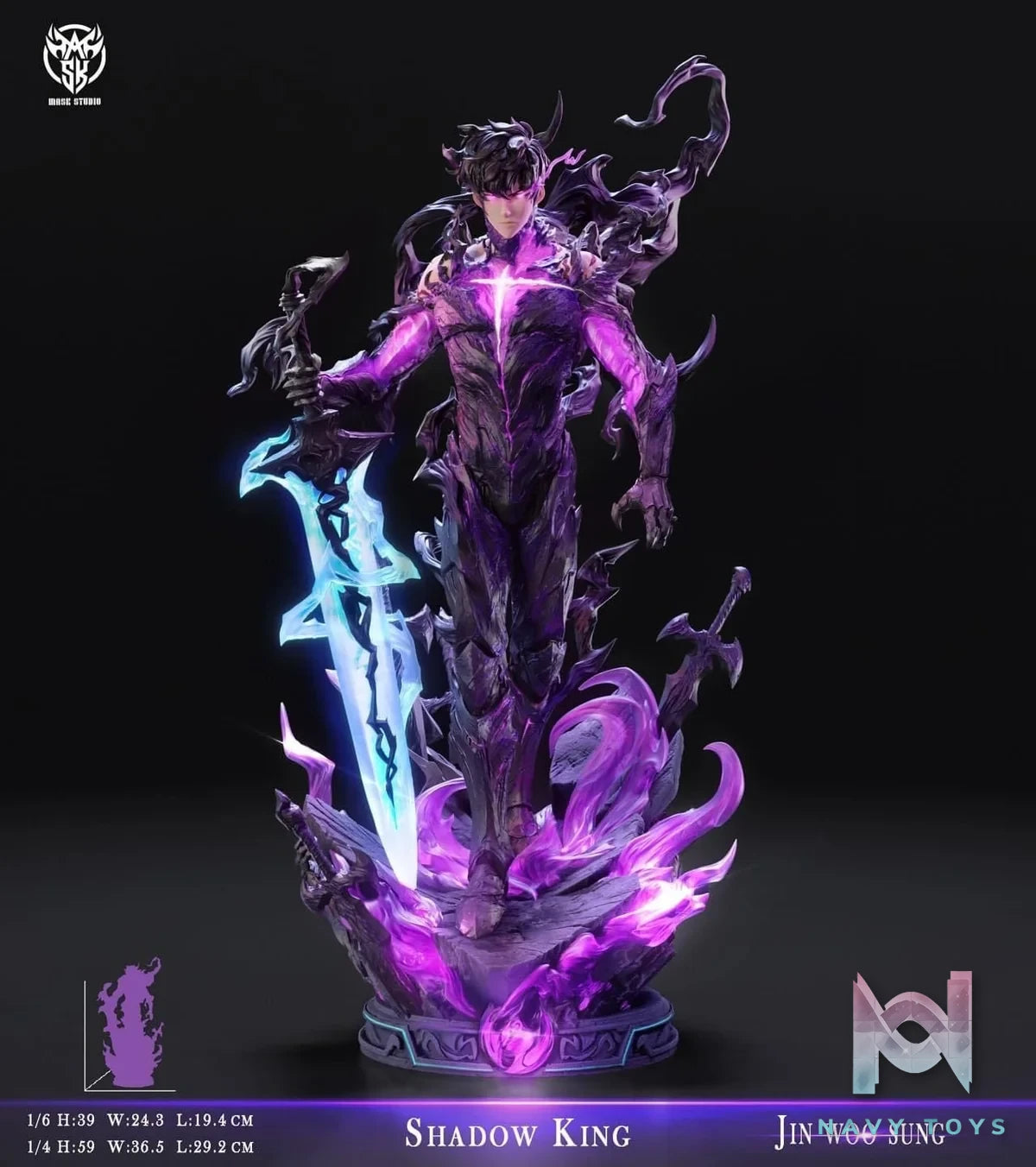 Sung Jin Woo - Solo Leveling - Shadow King Studio resin statue shadow king studio anime figure