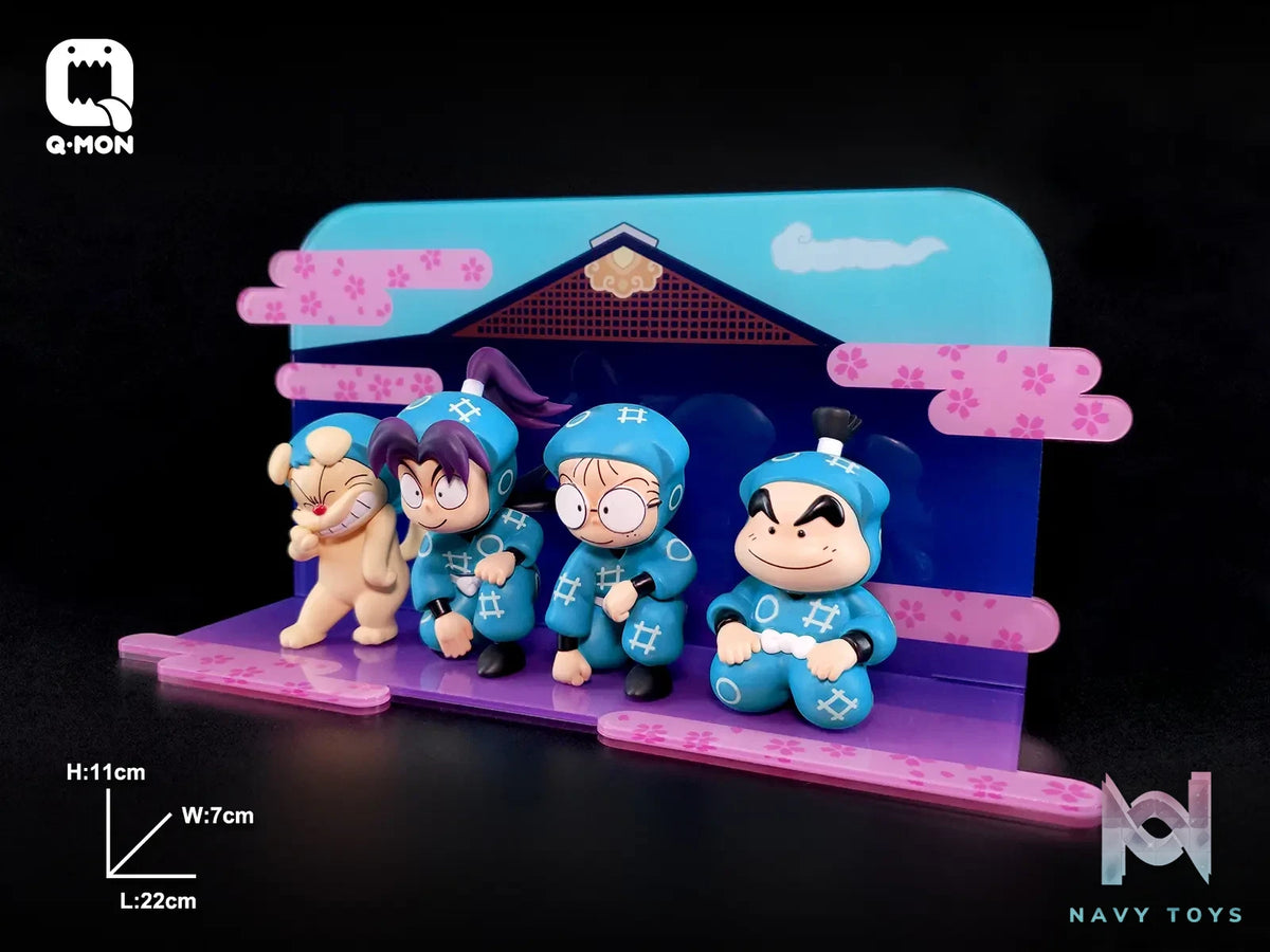 Q-MON Studio – Nintama Rantarō Rantarou Inadera & Kirimaru Settsuno & Shinbei Fukutomi & Hemu Hemu