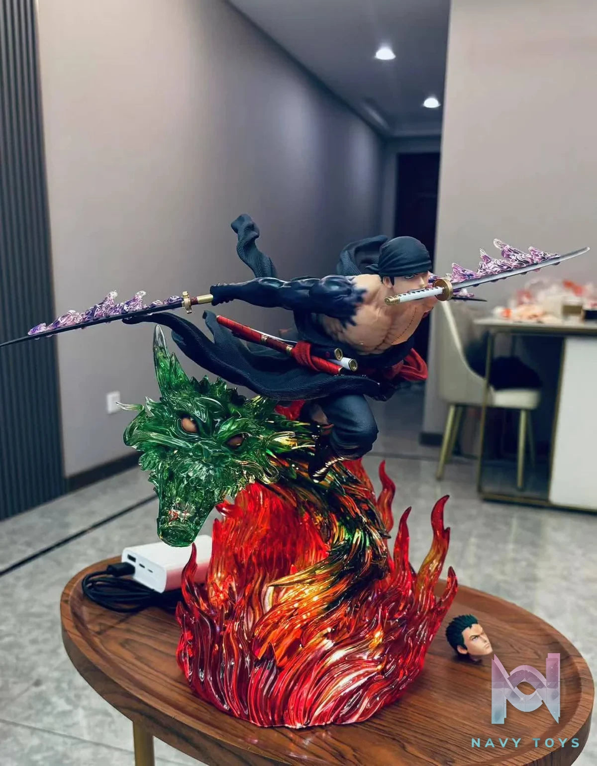 Enma Roronoa Zoro resin statue UST Studio anime figure