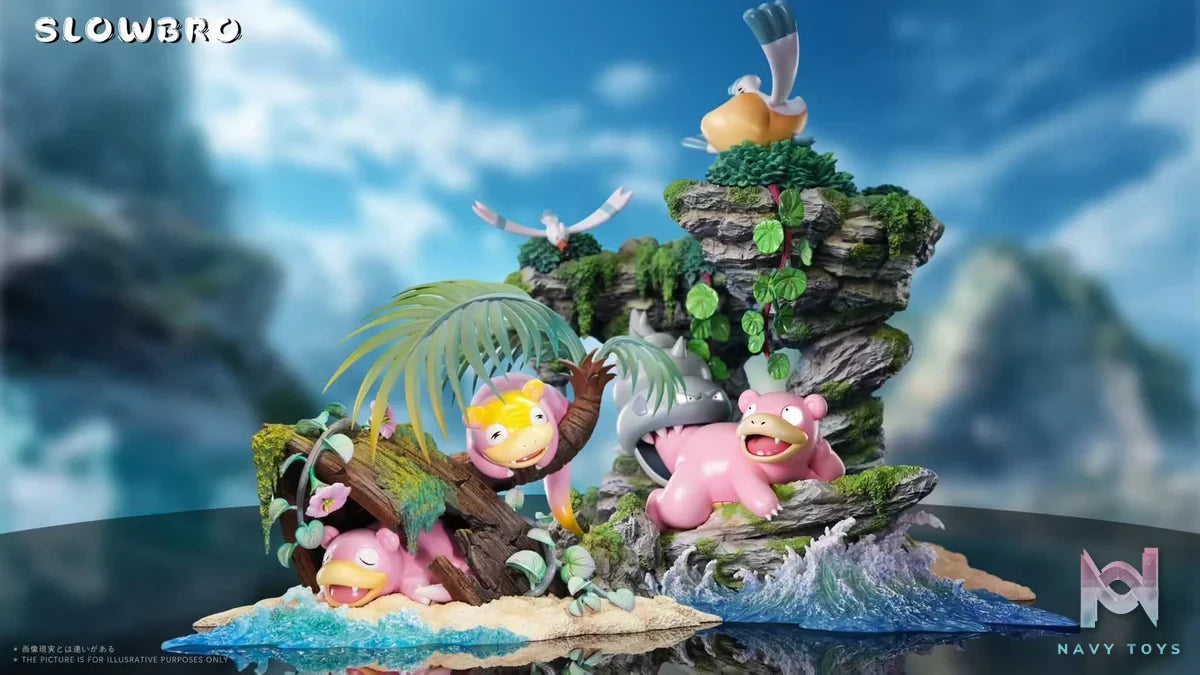 Slowpoke 2.0 - Pokémon resin statue RAVEN Studio anime figure