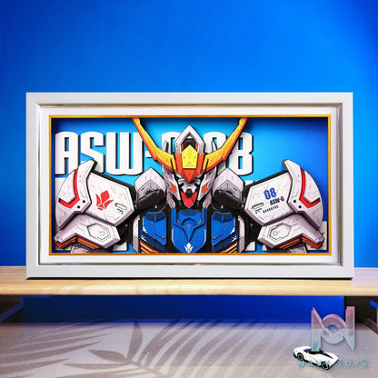 Yu Zhi Jiang Studio – Gundam Barbatos 3D Decorative Painting Gundam