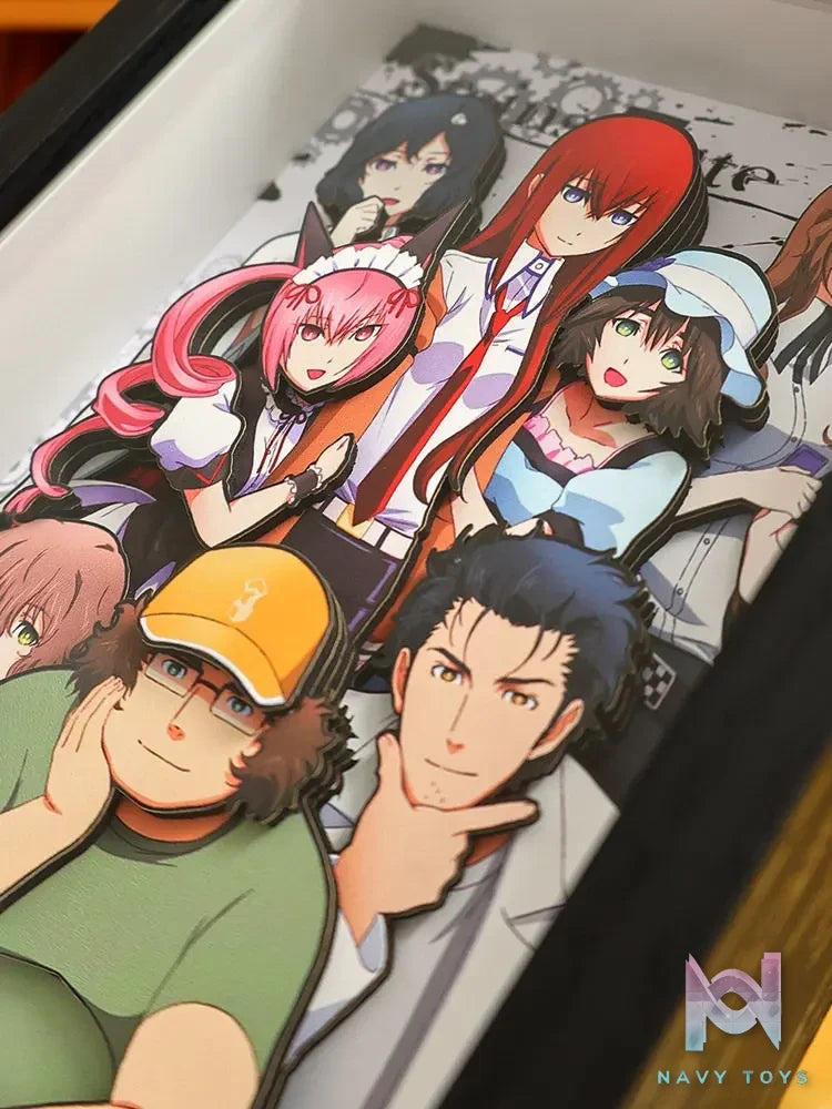 Yu Zhi Jiang Studio – Steins;Gate Multiple Characters 3D Decorative Painting Steins;Gate