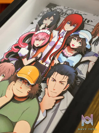 Yu Zhi Jiang Studio – Steins;Gate Multiple Characters 3D Decorative Painting Steins;Gate