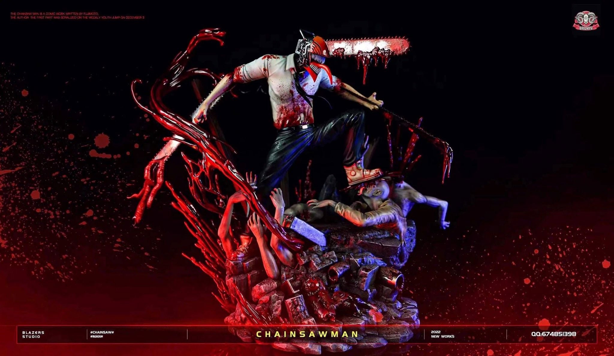 Denji - Blazers Studio resin statue Blazers Studio anime figure