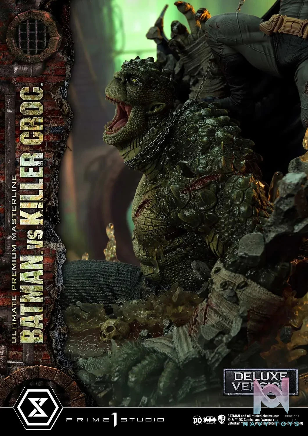 Prime 1 Studio – Ultimate Premium Masterline Batman (Comics) Batman Versus Killer Croc UPMDC-07 UPMDC-07DX UPMDC-07DXS (Licensed)