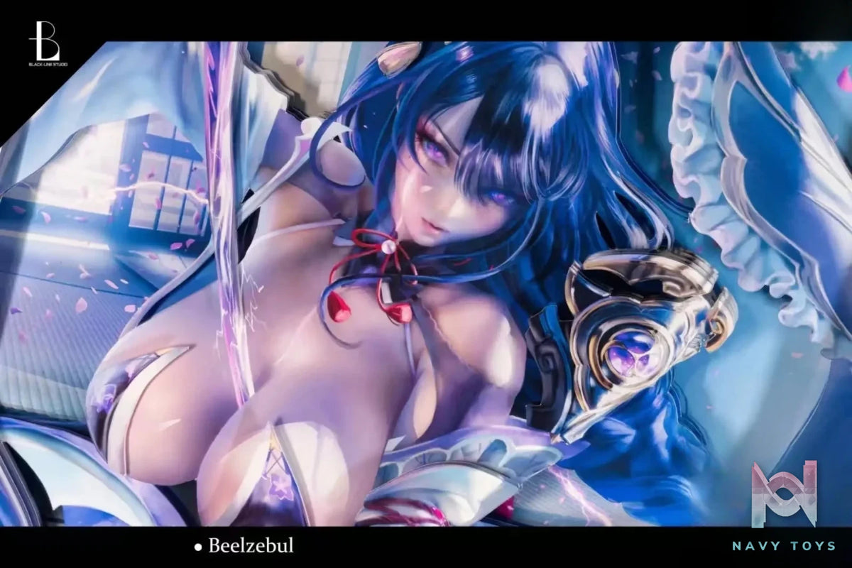 BLACK LINE Studio & ARTIST SEREIS SakiStudio – Genshin Impact Beelzebul Detachable 3D Poster