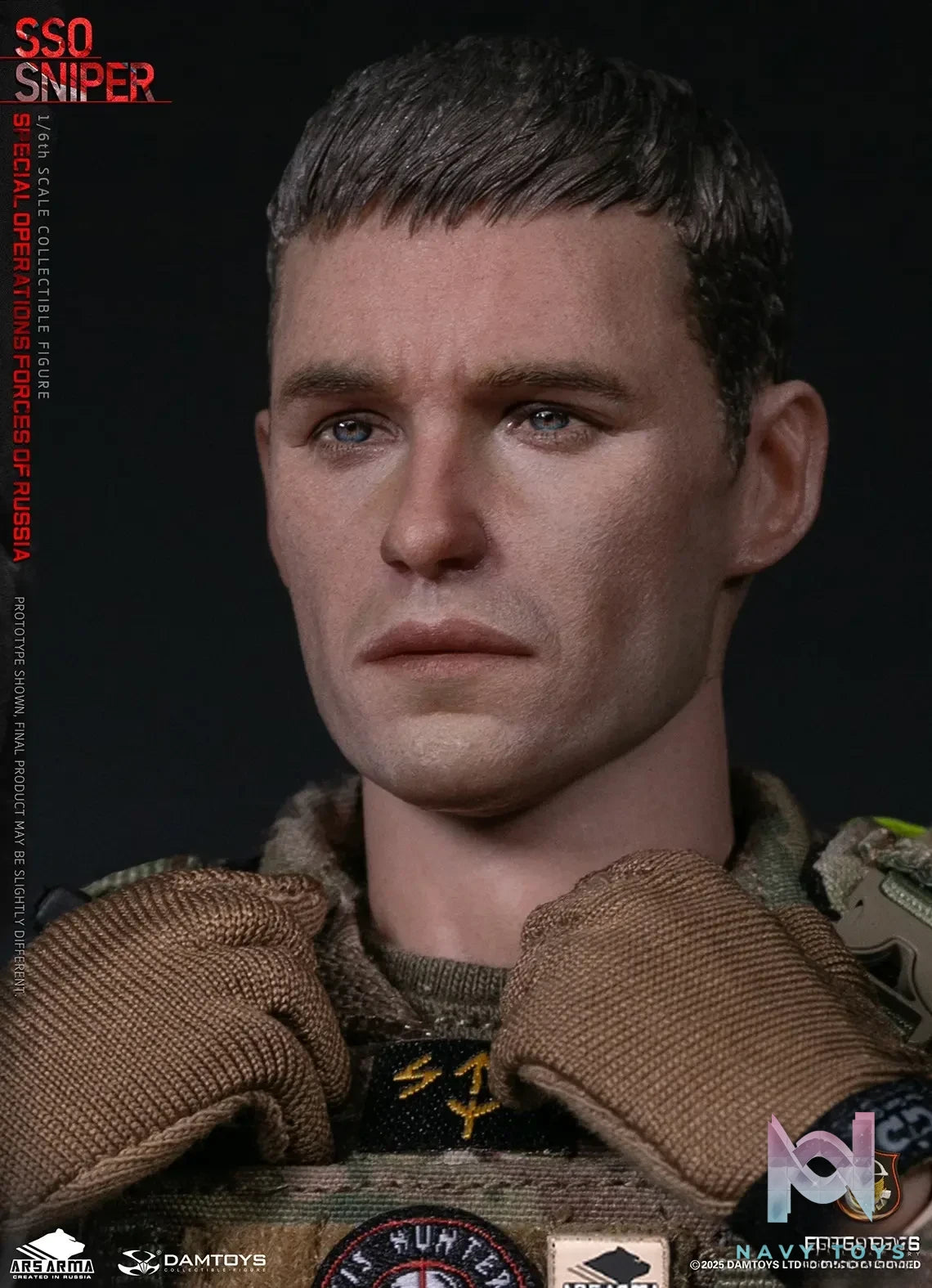 DAMTOYS – 1/6 Scale Russian Federation SSO Special Forces Sniper Item No. 78108 (Licensed)