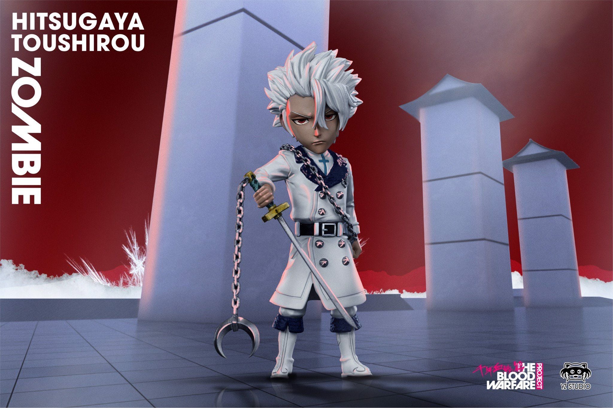 Hitsugaya Toshirou Zombie Ver - Bleach - YZ Studio resin statue yz studio anime figure