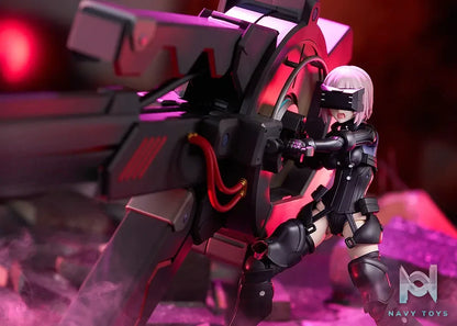 Max factory – PLAMATEA Shielder/Mash Kyrielight (Ortinax) Black Barrel Edition Plastic Model (Licensed)