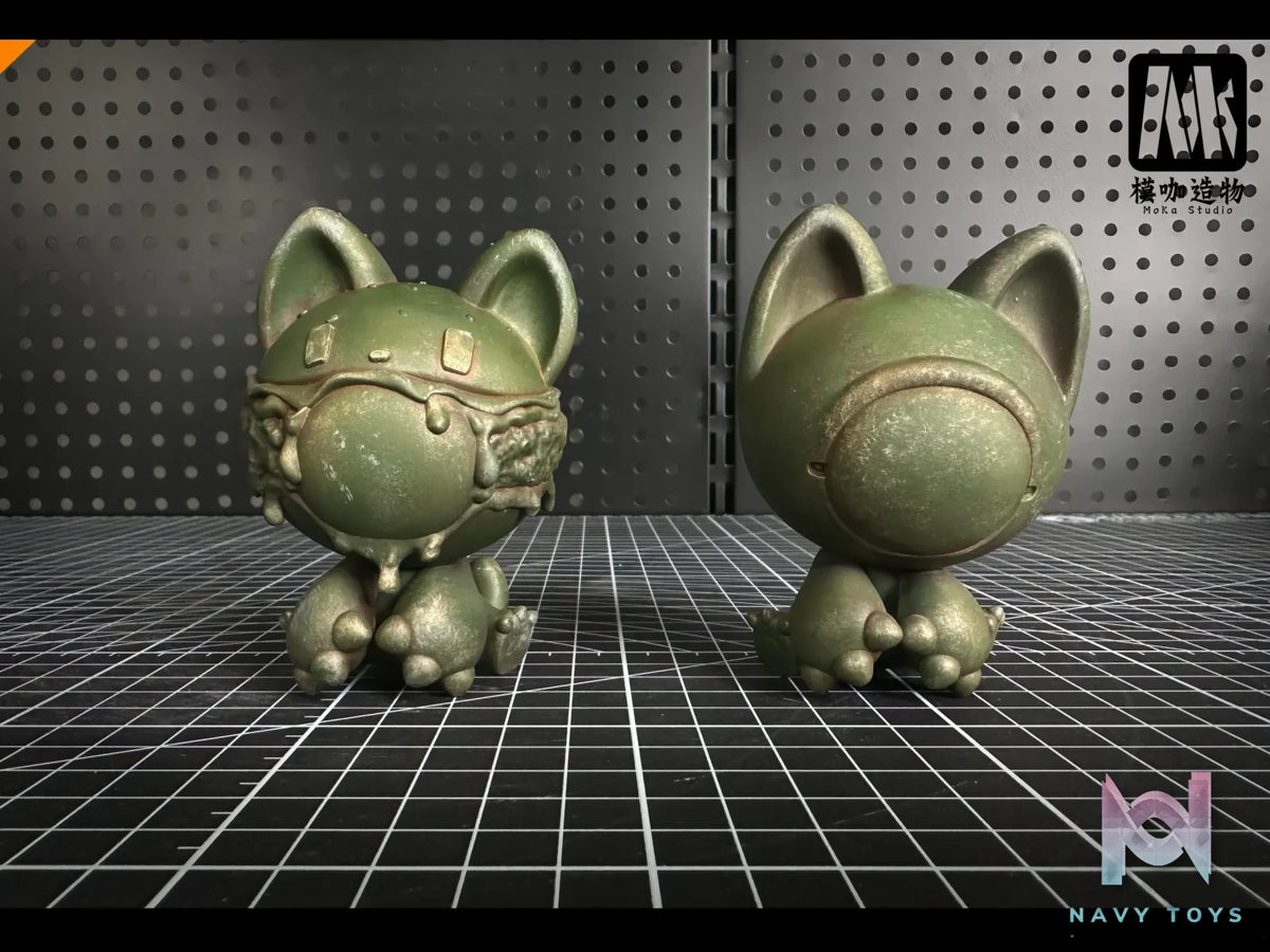 MoKa Studio – Original Palm Toy Series Bronze Cat (Licensed)