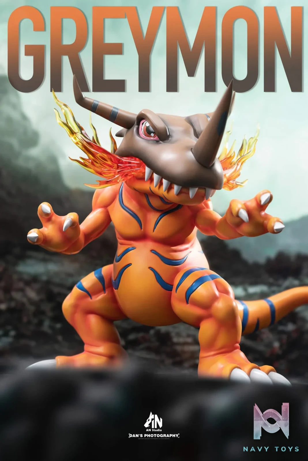 AN Studio – Digimon Brave Heart Greymon