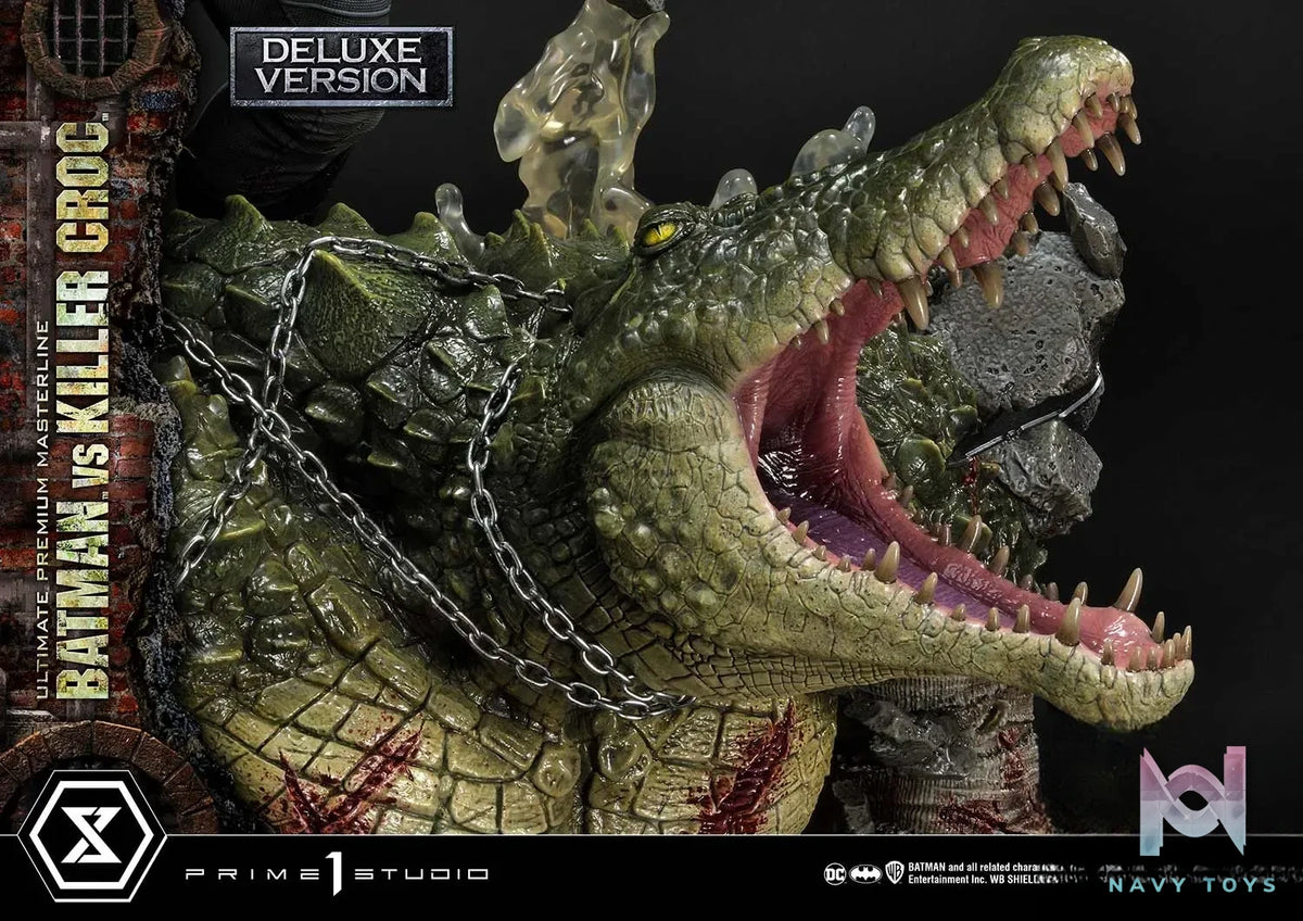 Prime 1 Studio – Ultimate Premium Masterline Batman (Comics) Batman Versus Killer Croc UPMDC-07 UPMDC-07DX UPMDC-07DXS (Licensed)