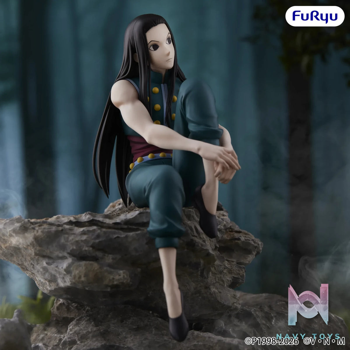 FURYU – HUNTER × HUNTER Noodle Stopper Figure Illumi (Licensed)