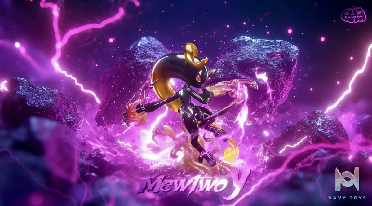 Nan Gua Zhou Studio – Pokémon Mega Y Mewtwo