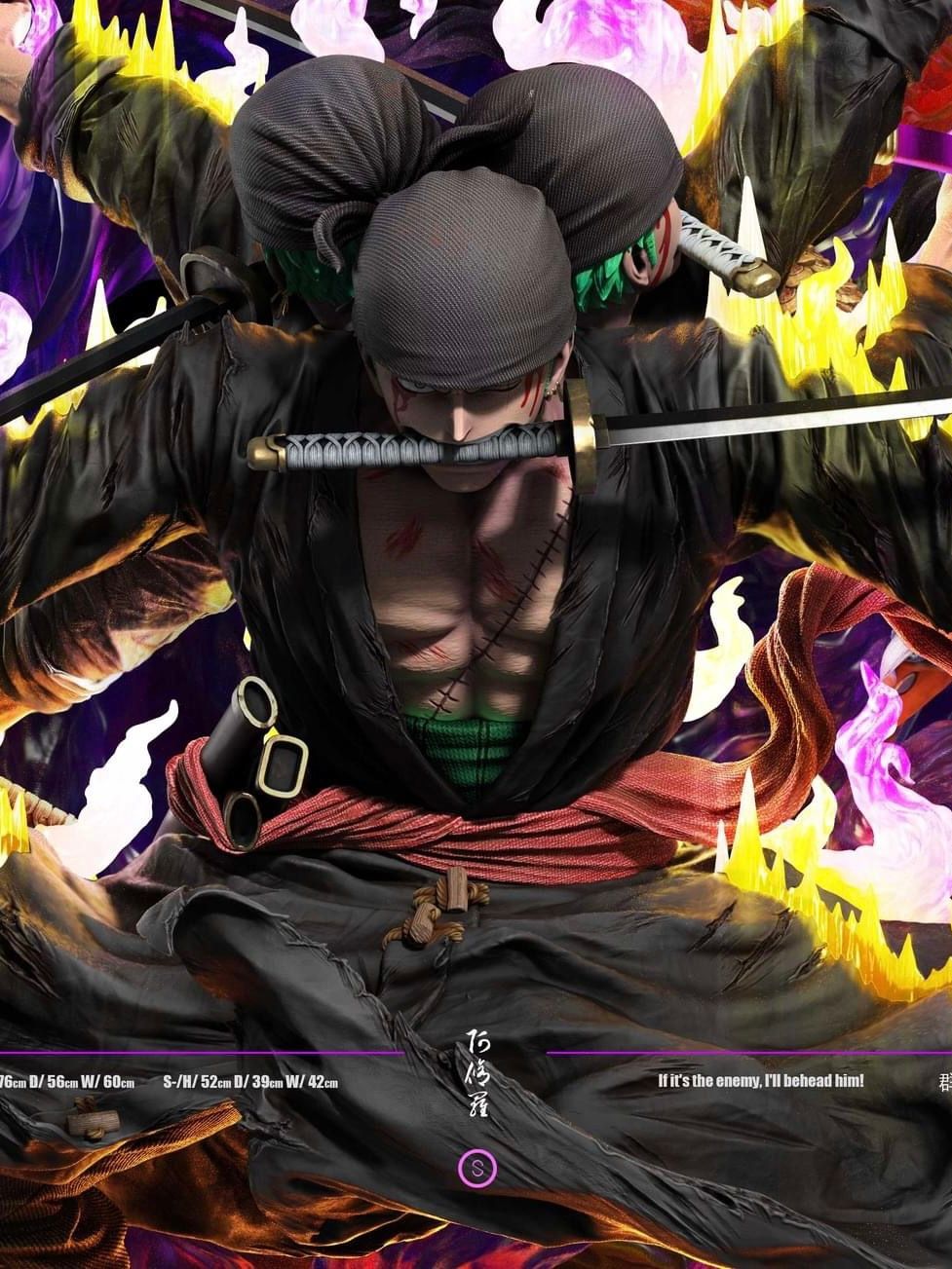 Roronoa Zoro VS Kaido - One Piece - Last Sleep Studio resin statue Last Sleep Studio anime figure