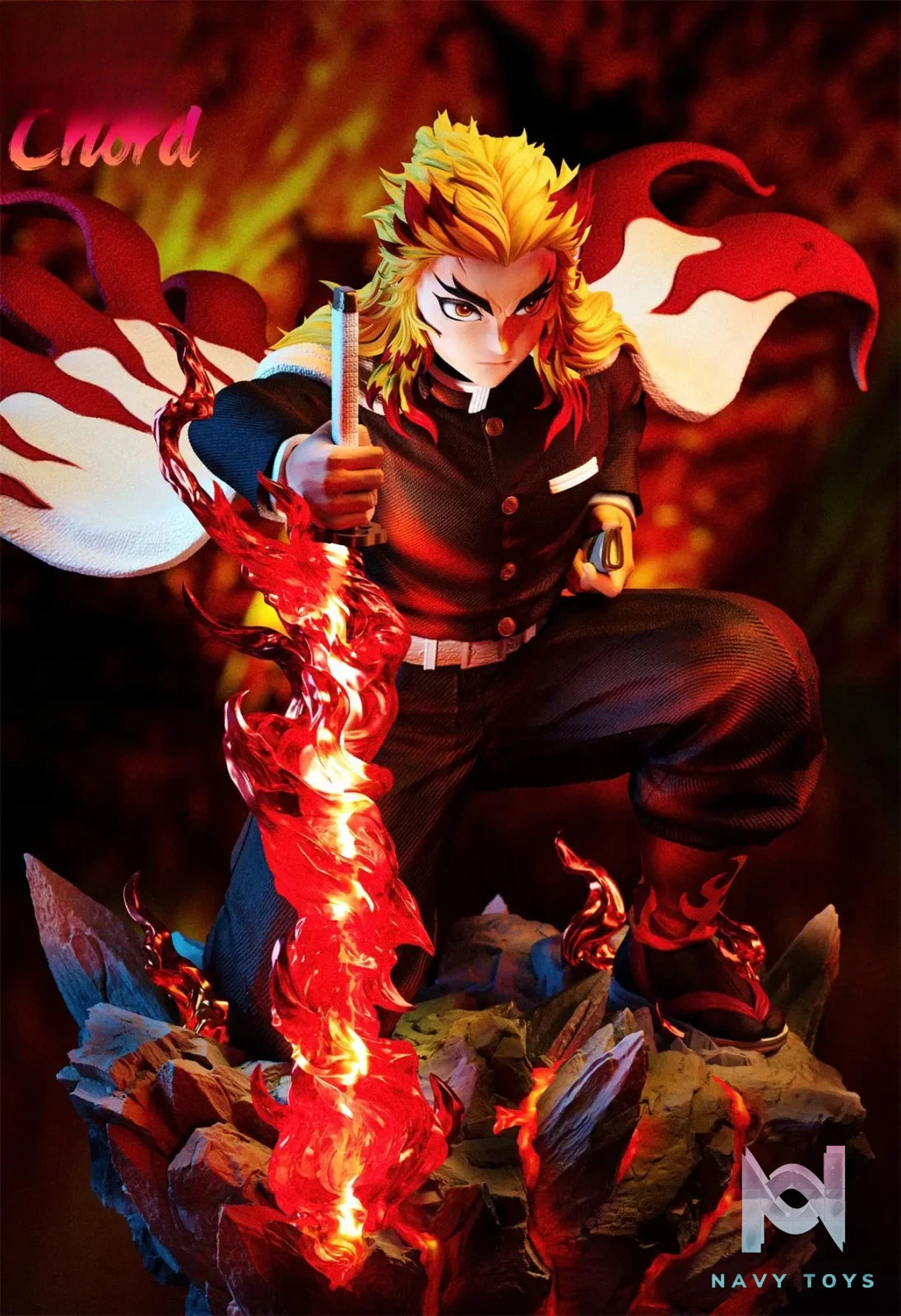 Chord Studio – Flame Breathing Kyojuro Rengoku Demon Slayer