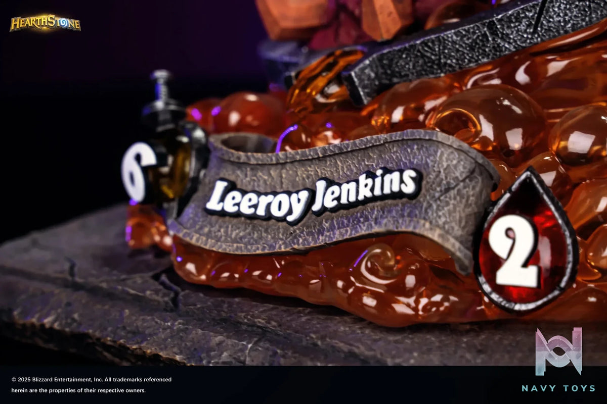 HEX Collectibles & BLIZZARD ENTERTAINMENT – Hearthstone Leeroy Jenkins Statue (Licensed)