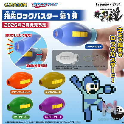 Threezero – Mega Man / Rockman Finger Mega Buster/Finger Rock Buster Vol.1 MER0440W0 (Licensed)
