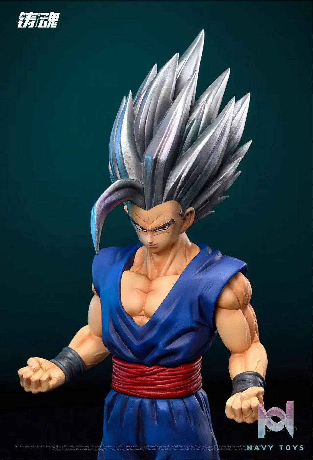 Sculpting Soul Studio - Super Warriors of Universe 7 (Goku, Vegeta, Gohan, Piccolo, Broly) resin statue Navy Toys anime figure