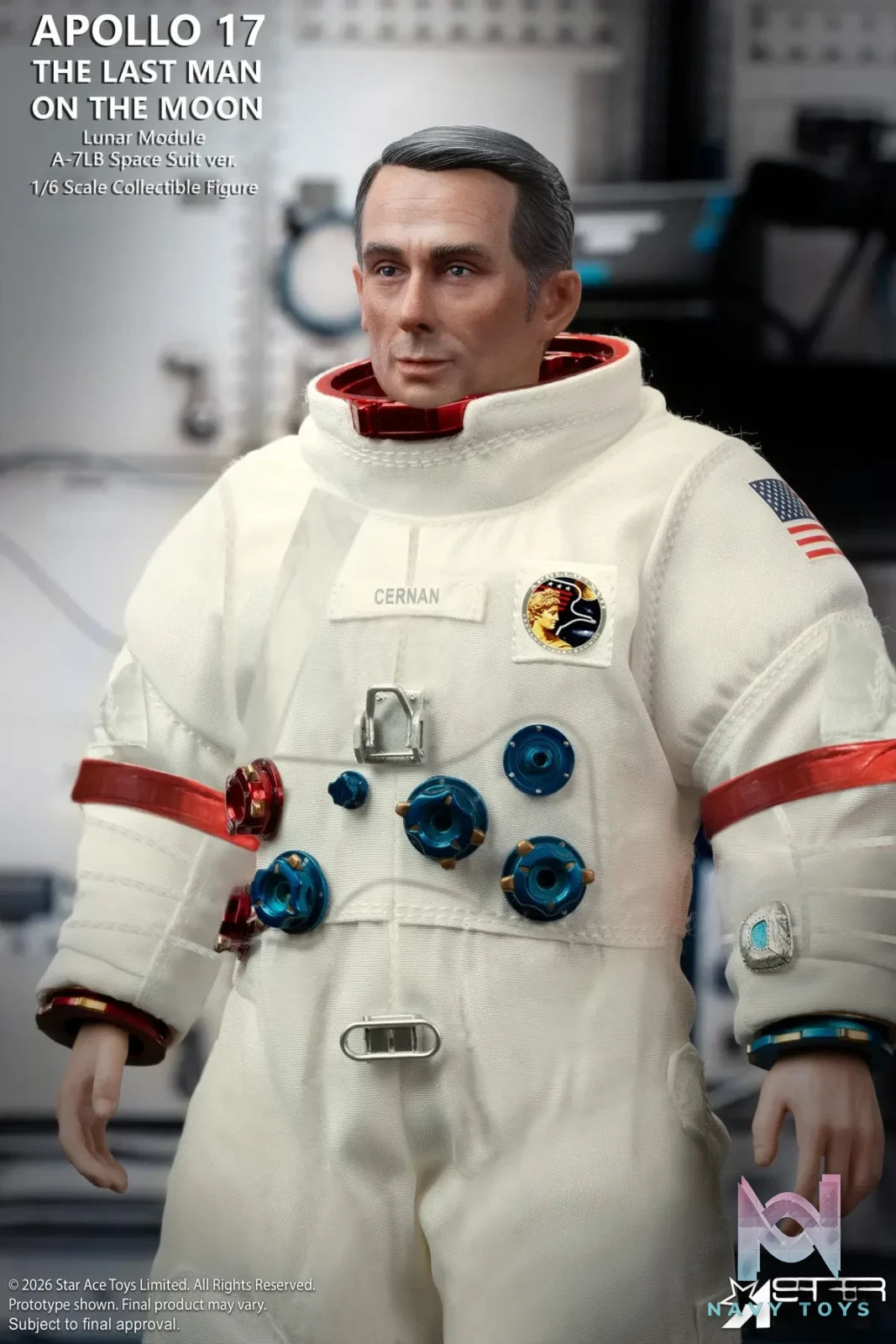 Star Ace Toys – Apollo17 The Last Man on the Moon 1/6 Action Figure SA0160 (Licensed)