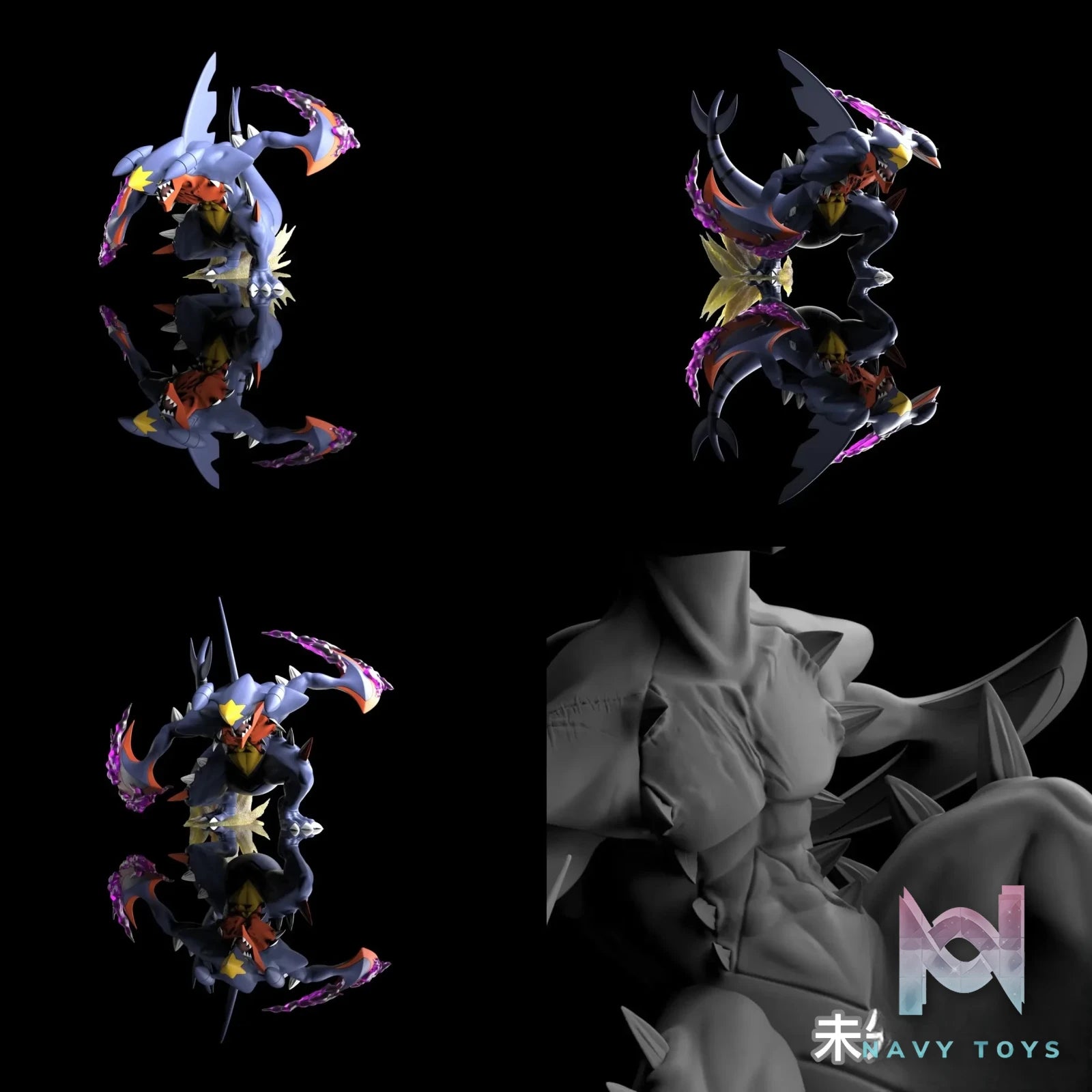 Unknown made Studio – Pokémon Mega Garchomp