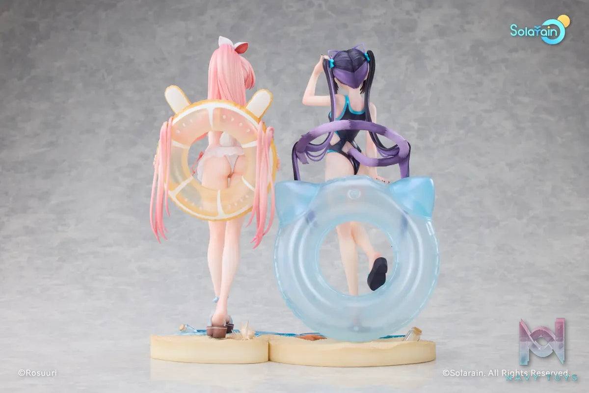 Solarain Toys – Original Cheshire Cat Mika & White Rabbit Rosu 1/7 Swimsuit ver. (Licensed)