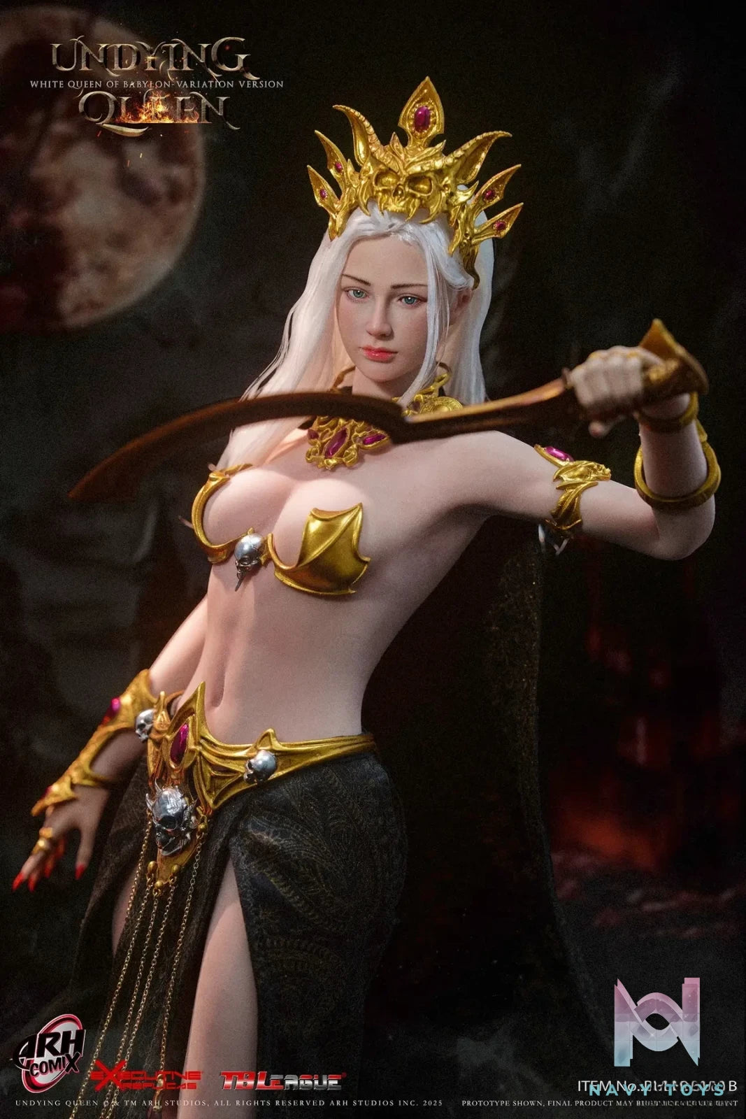 TBLeague – WHITE QUEEN OF BABYLON official version/variation version 1/6 Scale Action Figure PL2025-229A & PL2025-229B (Licensed)
