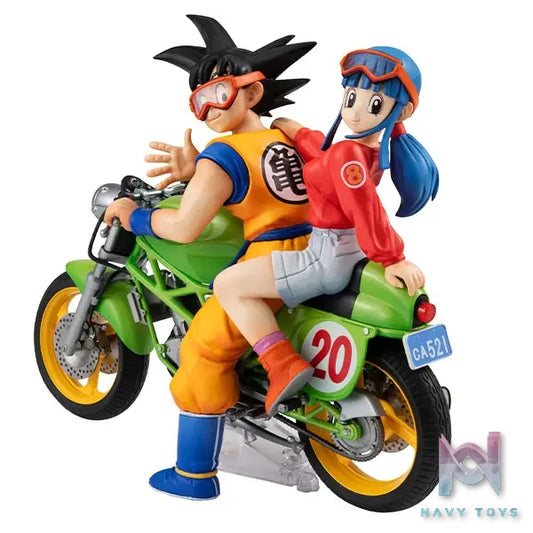 Megahouse – Desktop Real McCoy Dragon Ball Z 05 Son Goku X Chichi Exclusive Reproduction Version Complete Figure (Licensed)