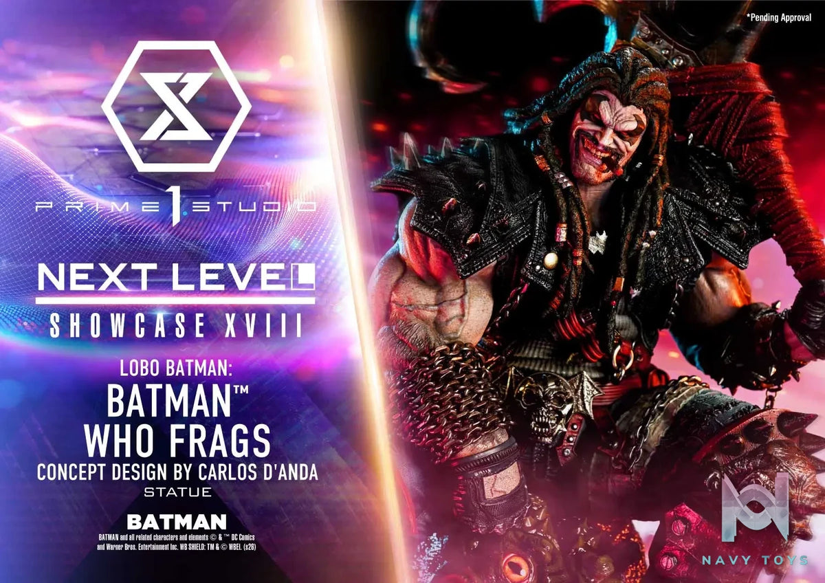 Prime 1 Studio – Dark Nights: Death Metal (Comics) Lobo Batman: Batman Who Frags Concept design by Carlos D’Anda (Licensed)