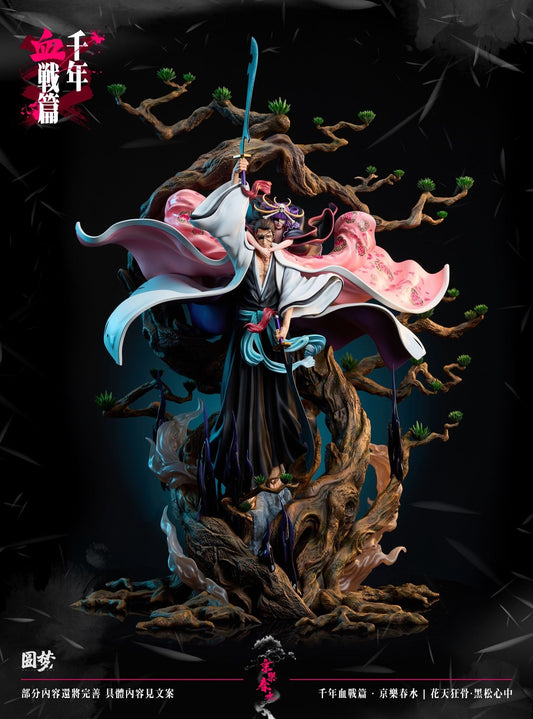 Kyoraku Shunsui - Bleach - YuanMeng Studio resin statue YuanMeng Studio anime figure