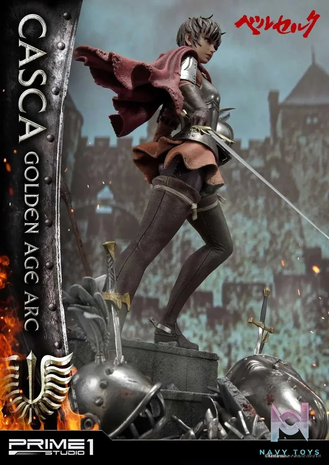 Casca Golden Age Arc UPMBR-15 UPMBR-15DX (Licensed) - Ultimate Premium Masterline Berserk - Prime 1 Studio resin statue Navy Toys anime figure