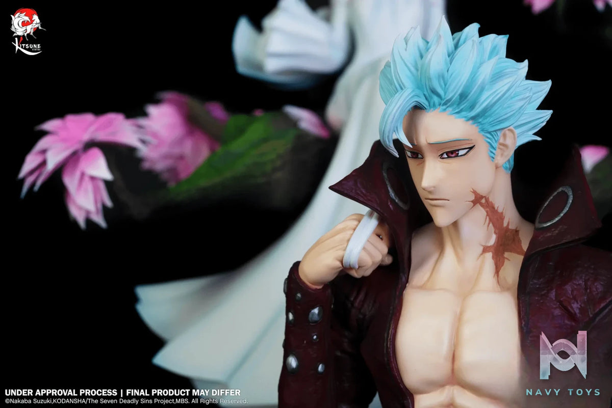 Kitsune Statue Studio – The Seven Deadly Sins Ban and Elaine (Licensed)