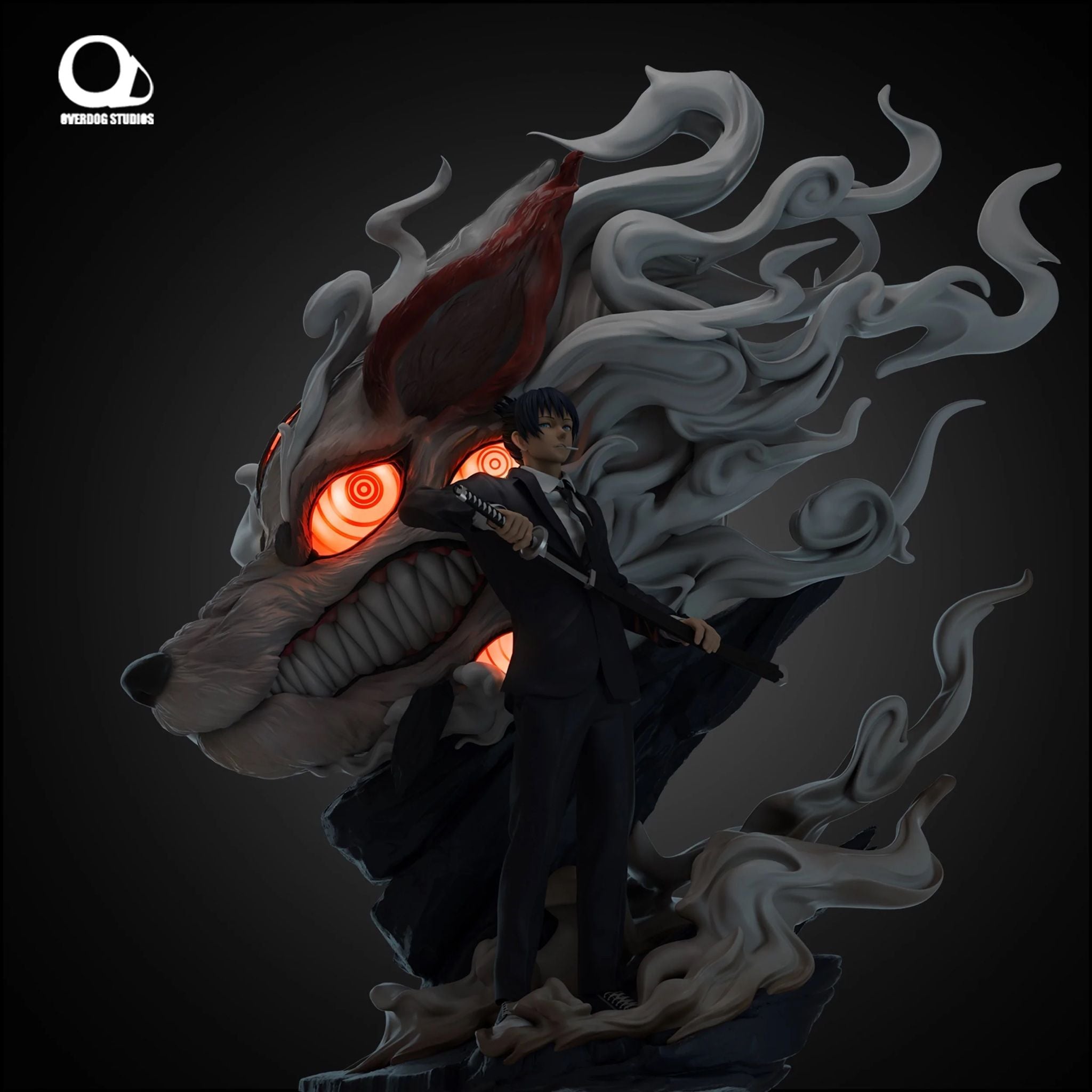 Aki Hayakawa - Over Dog Studio resin statue Overdog Studio anime figure