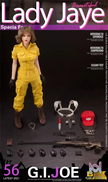 BBK Studio – Original 1/6 BBK012 GIJOE Jay Female Soldier Action Figure