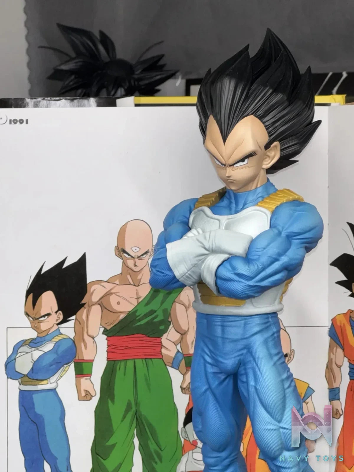 XG Studio - Dragon Ball Z Warrior Vegeta resin statue Navy Toys anime figure